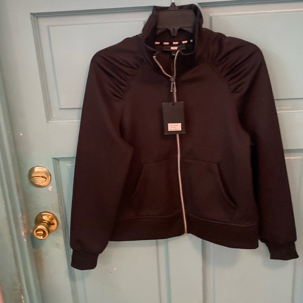 DKNY jacket. NWT. Size XS. Black